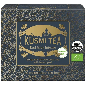 Kusmi Tea Чай Earl Grey Intense в муселинови торбички 20 бр (21703A1120)