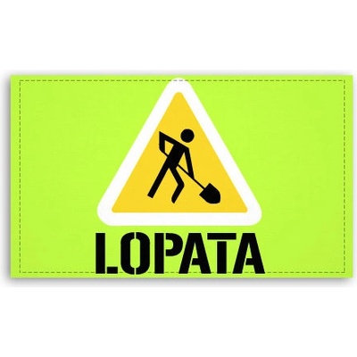 Fotoobraz 120x70 cm velký Lopata