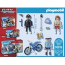 PLAYMOBIL Комплект Playmobil 70573 - Полицейско преследване с колело, 2970573