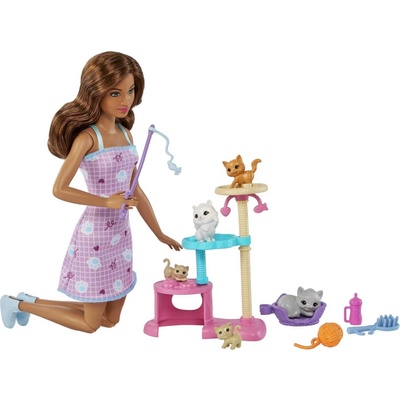 Barbie Kitty Condo a zvieratká s Barb