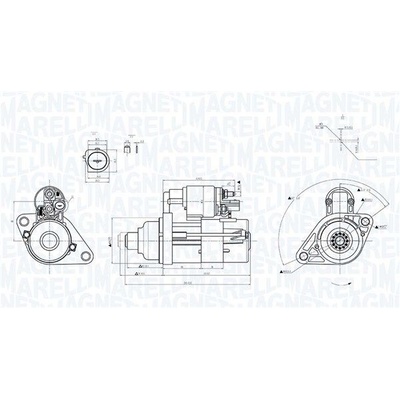 Startér MAGNETI MARELLI 063725634010
