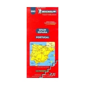 Spain, Portugal - Motoring and Tourist Map (2008)