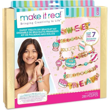 Make It Real Творчески комплект Make it Real - Направи си сладки гривни (1728)