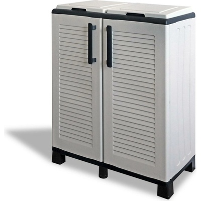 Artplast Skříň na tříděný odpad Linea Family 2dv/2víka