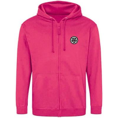 Scootering mikina na zip Zoodie hot pink