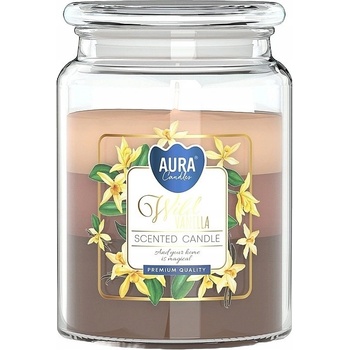 Image 1 of BISPOL Ароматна свещ Bispol Aura - Wild Vanilla, 500 g (/snd99t-387)