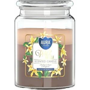BISPOL Ароматна свещ Bispol Aura - Wild Vanilla, 500 g (/snd99t-387)