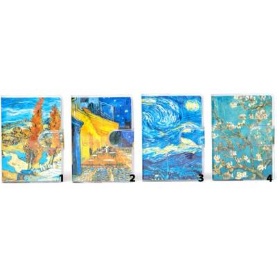 Тефтер 7.5/10.5 см. с калъф и лепка 1500-10