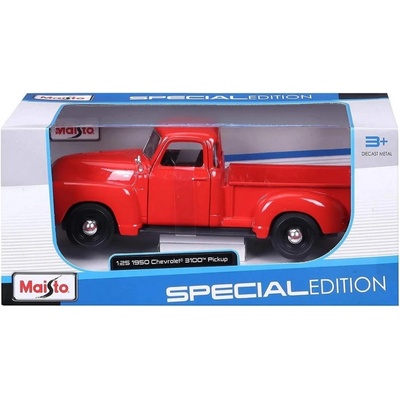 Maisto 1950 Chevrolet 3100 Pickuporanžová 1:25