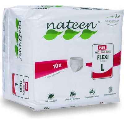 Nateen nohavičky plienkové Flexi Plus L/XL 10 ks