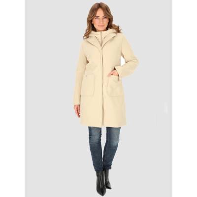 Perso Woman's Stylish women's insulated fleece jacket krémová