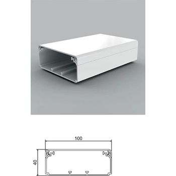 EKD Pvc кабелен канал ekd 100х40 мм (0107410002)
