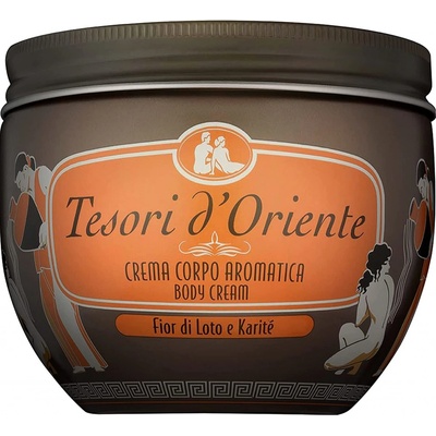 Tesori d'Oriente Fiori di Loto e Karité parfémovaný tělový krém 300 ml