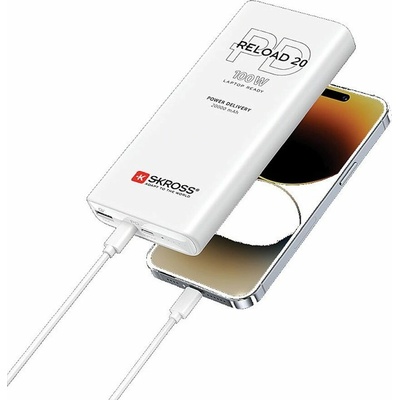 Skross Reload 20 100W PD 20000 mAh biela
