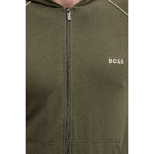 HUGO BOSS суичър с цип и качулка мъжки от памук с еластан Mix&Match Jacket H (50515313) - answear - 117,33 лв