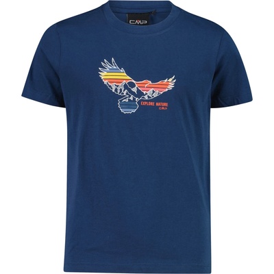 CMP Детска тениска CMP Kid's T-Shirt Print T-shirt - Midnight - размер 152 (EU) (704-3999-1414)