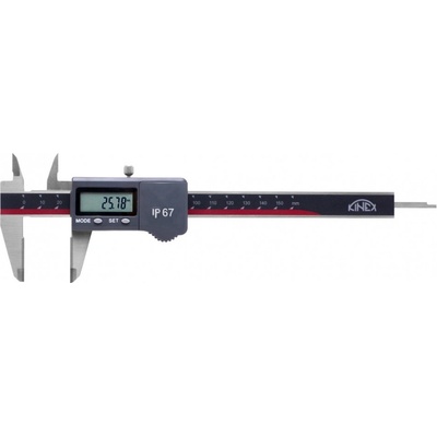 KINEX Digitální posuvné měřítko 150mm - IP67, tvrdokov DIN 862 6041-25-150