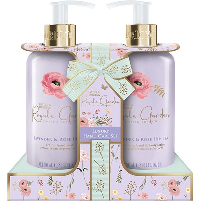 Baylis & Harding Royale Garden tekuté mýdlo na ruce 300 ml + tělové mléko na ruce 300 ml