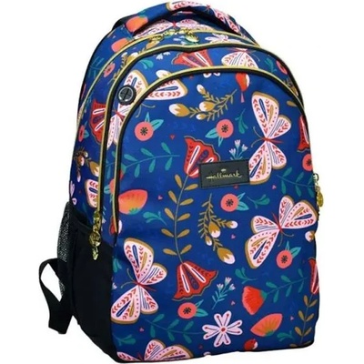 GIM Ученическа раница gim hallmark butterfly