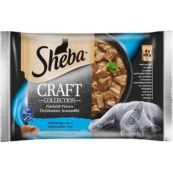 SHEBA Craft Collection Rybí výběr 52 x 85 g