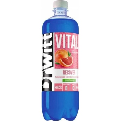 DrWitt Vital Recover Minerální voda s příchutí růžového grapefruitu 700 ml