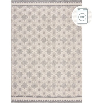 Flair Rugs Сиво-бежов килим подходящ за пране 78x150 cm Graysen - Flair Rugs (503119379100)