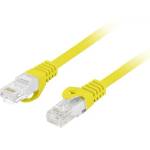Lanberg patch cord CAT. 6A U/UTP LSZH CU 0.25m Fluke Passed (PCU6-10CU-0025-Y)