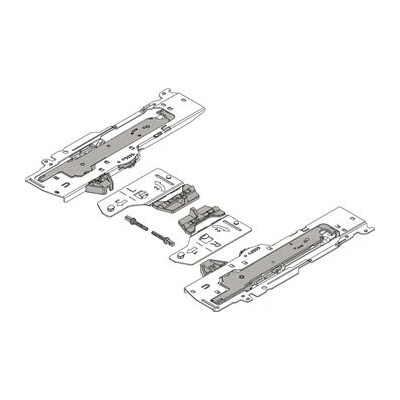 Blum T60B3530 sada TIP-ON Blumotion pro Tandem Box typ L3 15-40 kg