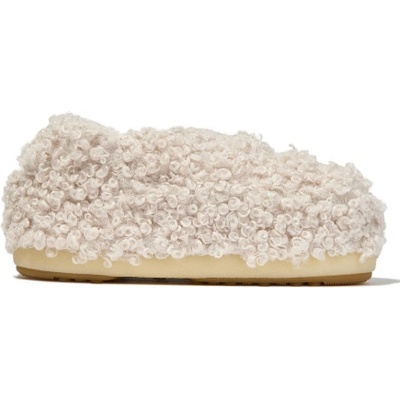 Moon boot Sandal Band Faux Curly cream