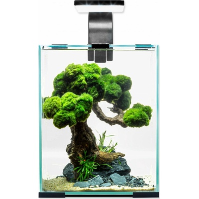 Aquael Shrimp Day & Night 10 Akvarijný set čierny 10 l