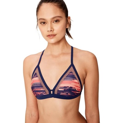 LOLë Aroa Fixed bikini top - Pink (Desert Flower Gibraltar)
