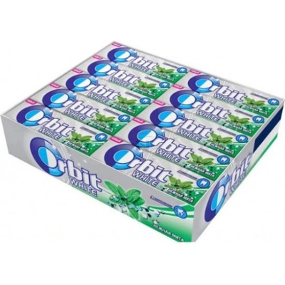 Wrigley's Orbit Spearmint White 30 x 14 g – Sleviste.cz