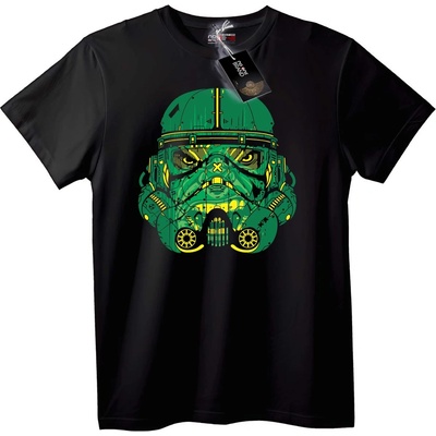 NOONEBRAND Тениска Star Wars Зелен щурмовак - S, White