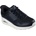 Skechers Дамски маратонки Skechers Hands Free Slip In Uno Trainers Womens - Black/White