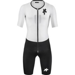 ASSOS Мъжки скин за колоездене ASSOS RSR Bolide Speedsuit S11 Cycling skinsuit - White Series (002-3893-0114)