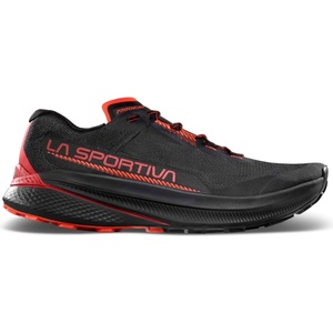 La Sportiva Мъжки маратонки La Sportiva Prodigio Trail running shoes - Black / Tango Red - размер 44 (EU) (023-1716-0323)