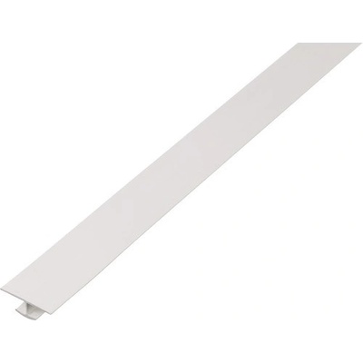H profil PVC biely 25x4x12x1 mm 2,6 m