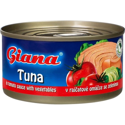 Giana Tuňák v rajčatové omáčce se zeleninou 6 x 170 g
