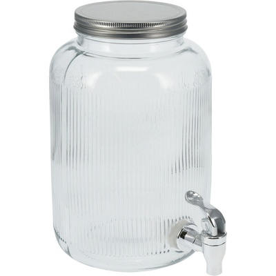 Excellent Houseware Skleněný džbán s kohoutkem, 4 l – Sleviste.cz