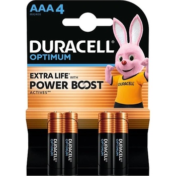 Duracell Батерия, AAA micro, 4 бр. , DURACELL "Optimum" 10PP110050 (10PP110050)