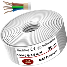 MAS-Premium 20 m NYM-J 5x1,5 mm²