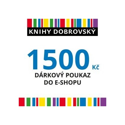 E-shopová dárková poukázka 1500 Kč