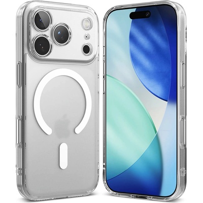 Ringke Хибриден кейс с висока степен на защита с MagSafe за iPhone 17 Pro Max - Ringke Fusion Magnetic Case (прозрачен-мат (KF2353733)