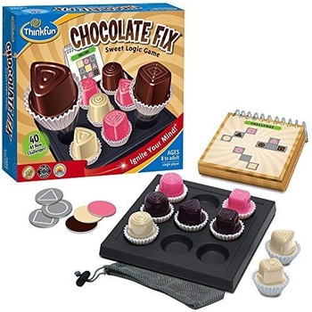 ThinkFun Chocolate Fix логическа игра с 40 задачи (THI13727)