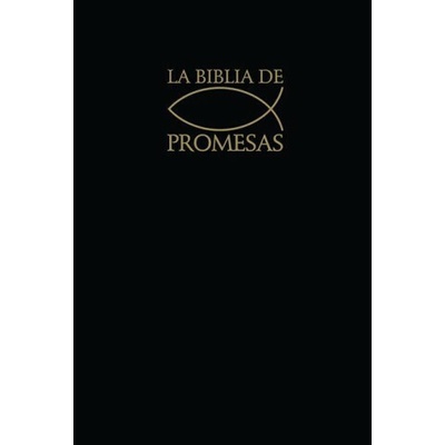 Santa Biblia de Promesas Reina-Valera 1960 / Económica / Tapa Dura / Color Negro // Spanish Promise Bible Rvr 1960 / Economy / Hard Cover / Back
