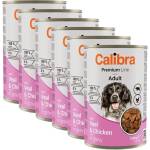 Calibra Dog Premium Adult with Veal & Chicken 6 x 1240 g