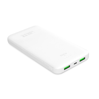 PURO Power Bank 10000 mAh бял USB-C и 2x USB-A (PWFCBB100P2WHI)