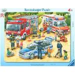 Ravensburger Verlag Ravensburger Kinderpuzzle - 06144 Spannende Berufe - Rahmenpuzzle für Kinder ab 4 Jahren, mit 30 Teilen