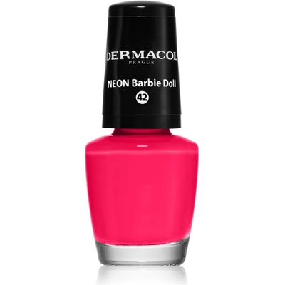 Dermacol Neon неонов лак за нокти цвят 42 Barbie Doll 5ml