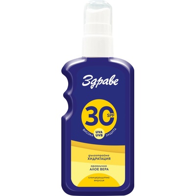 Здраве Sun Слънцезащитна емулсия, SPF30, 200 ml